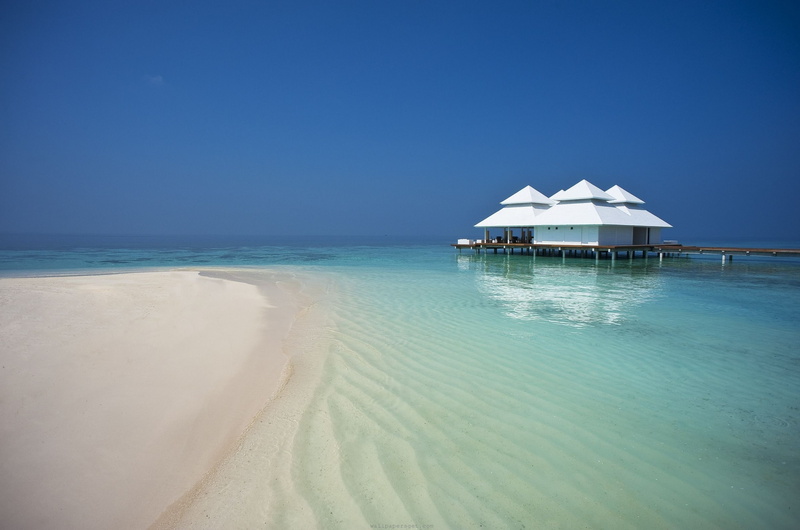 sea, nature, hd, villas, 2K, water, beaches, diamonds, art, Luxury, maldives