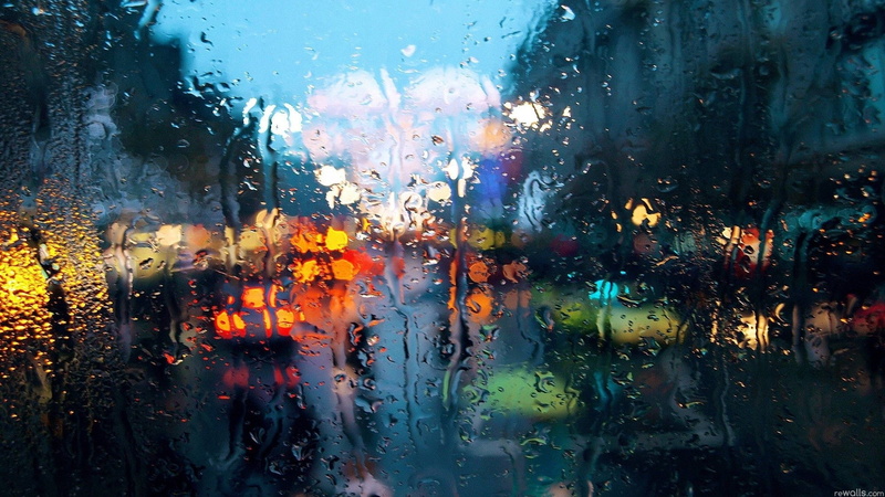 nature, rain, 1080P, lights, glass, hd, water, x, wet, cityscapes, art