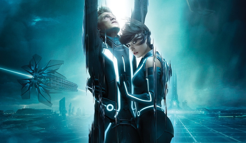 men, movies, sci fi, females, olivia, spaceship, futuristic, women, 1080P, babes, sexy, males, tron, actress, blue, girls, brunettes, wilde, brunette