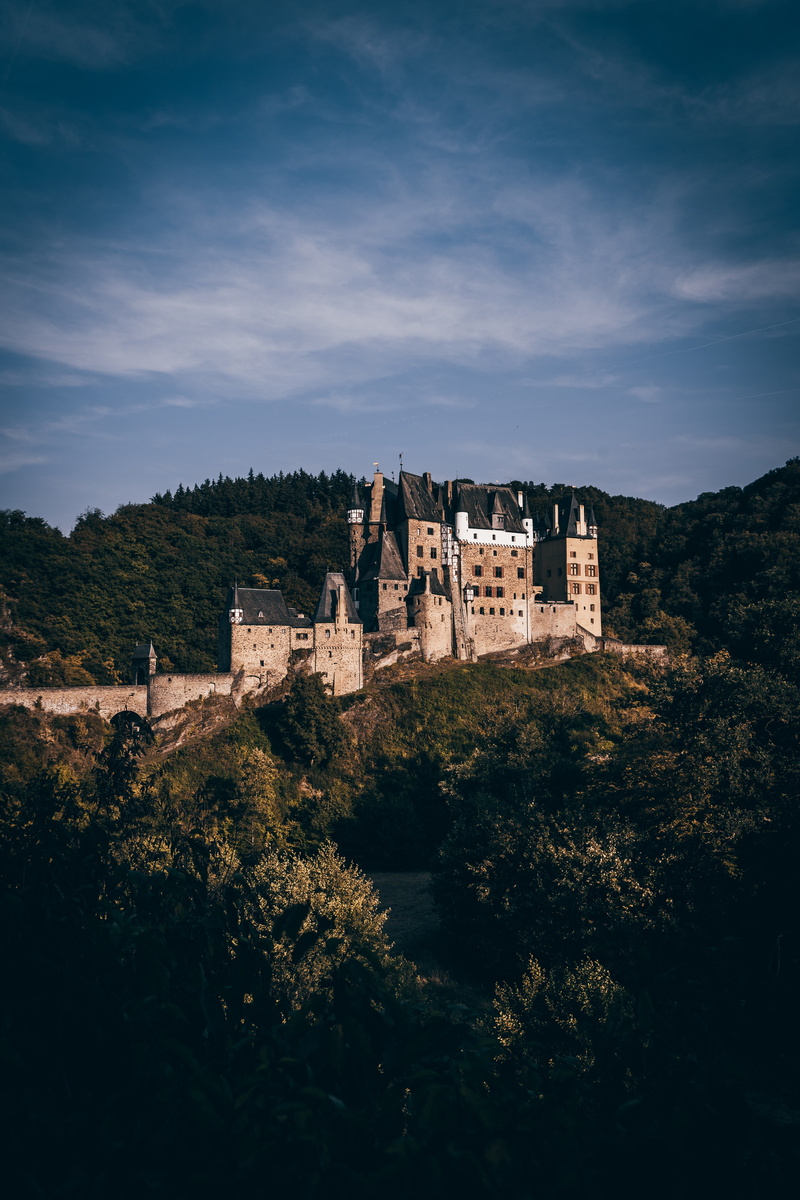 outdoors, history, wierschem, germany, tree, plant, cloud - sky, medieval, eltz castle, building, the past, building exterior, sky, castle, old, water