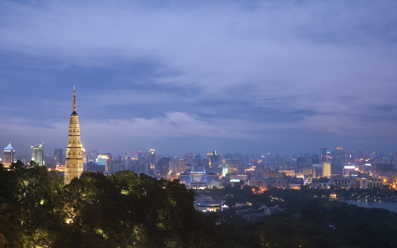 Cities, China, Zhejiang, 1080P, Hangzhou