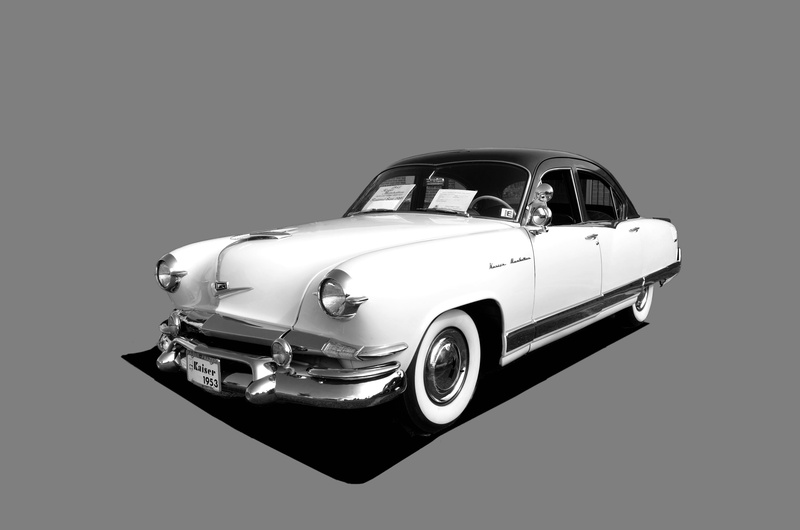 Car, vintage, customized, custom, car, restore, transportation, black and white image, show, auto-show, Retro, auto, 4K, land vehicle, cut out, headlight