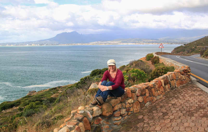 sit, adult, distant, sky, clouds, cloud - sky, scenics - nature, south africa, nature, 4K, coastal landscape, travel, woman, leisure activity, wide, road