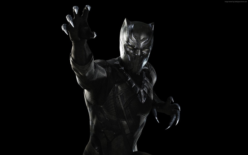 low angle view, black, statue, sculpture, wallpape, captain, war, craft, civil, panther, representation, close-up, the past, copy space, black background