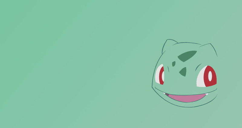 4K, Bulbasaur (Pokémon), Minimalist, Green, Pokémon
