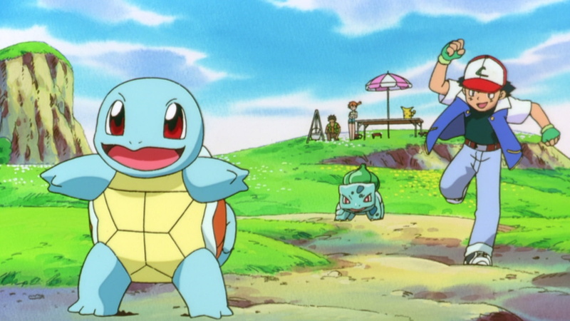 Pokémon: The First Movie, Ash (Pokémon), Movie, Bulbasaur (Pokémon), Misty (Pokémon), Brock (Pokémon), Squirtle (Pokémon), Pikachu, 1080P