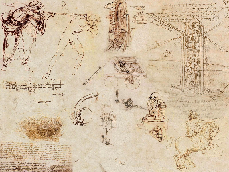 720P, sketches, leonardo, vinci