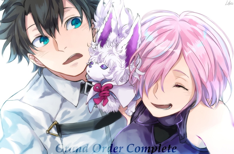 1080P, Mashu Kyrielight, Fate/Grand Order, Fate Series, Fujimaru Ritsuka (Male), Fou (Fate/Grand Order)