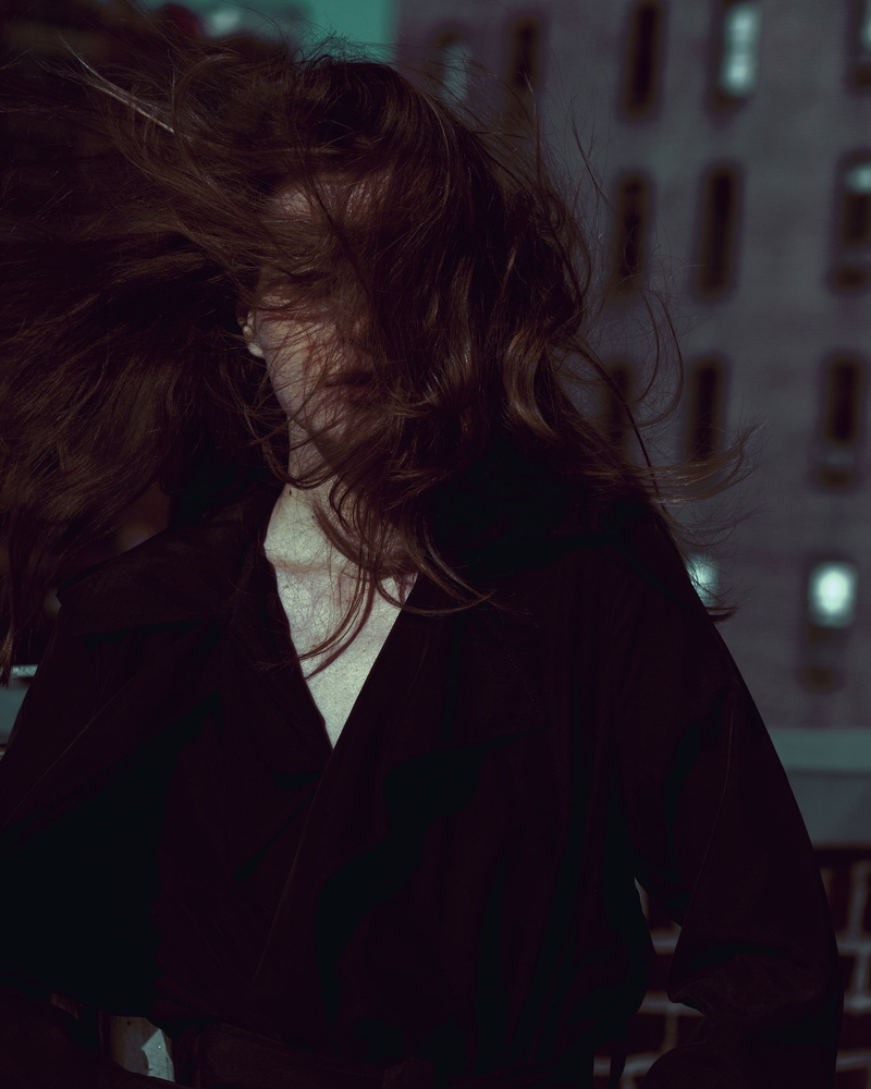 4K, Liza Kei, women outdoors, model, Tarima Darim, hair in face, brunette