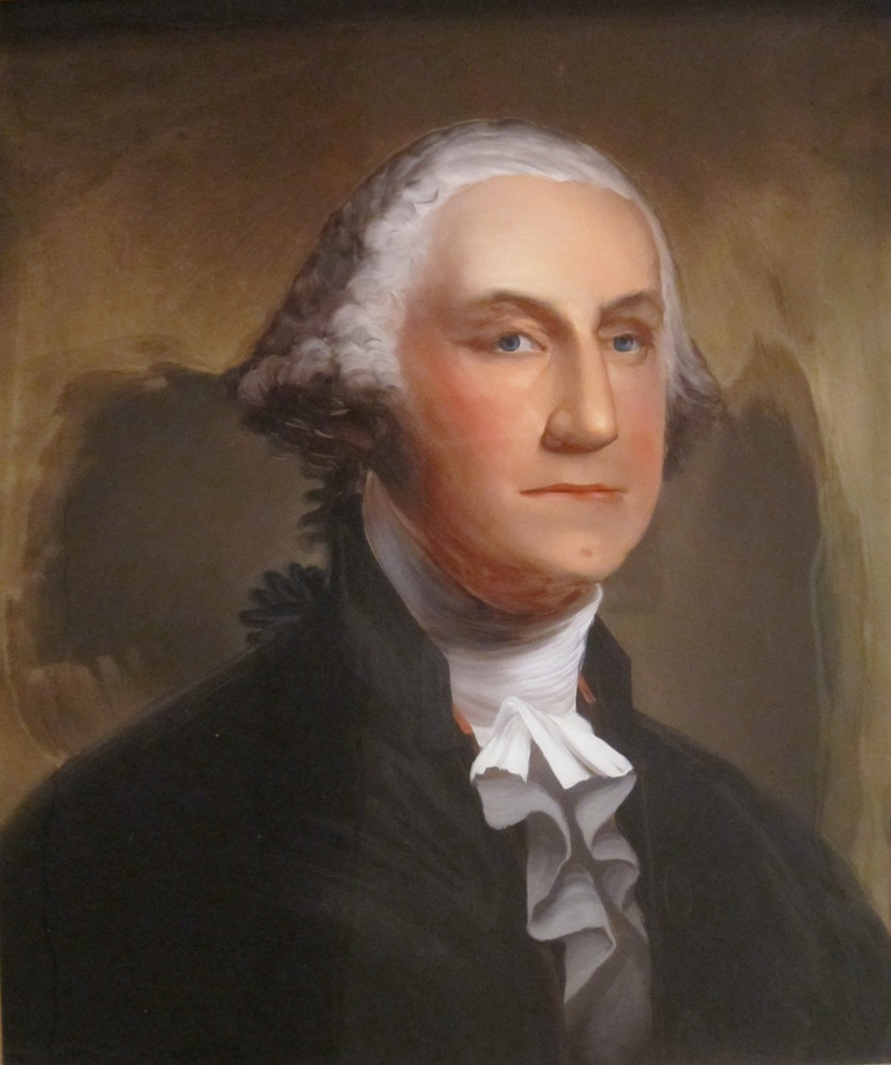 old, front view, menswear, Washington, mid adult, headshot, suit, history, portraits, formalwear, washington, adult, Painting, hairstyle, smoke - physical structure