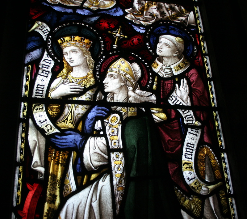 ecclesiastical, glass, sculpture, prayer, st michaels sittingbourne, no people, jesus, michael, christian, religion, indoors, belief, memorial, architecture