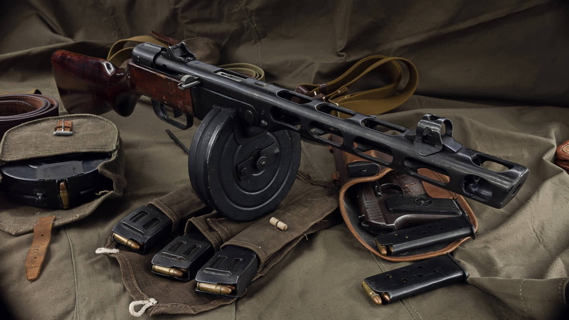 Drives, 1080P, Pouch, PPSH-41, Clip, Shop, TT-33