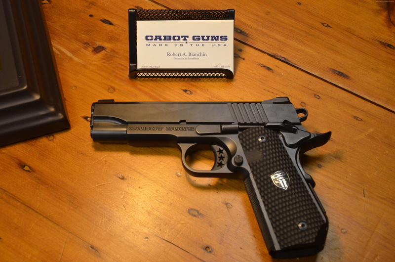 pistol, 4K, Cabot 1911, 4K, black