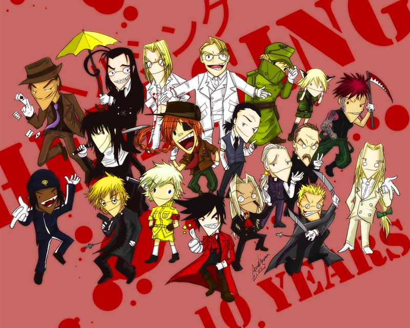 720P, Seras Victoria, Hellsing, Alucard