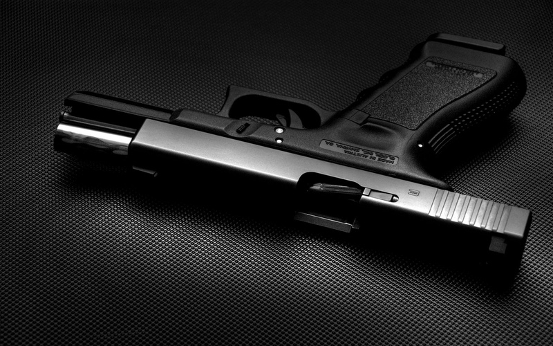 single object, technology, two objects, gun, warning sign, weapon, security, Weapons, handgun, communication, close-up, indoors, no people, equipment, aggression