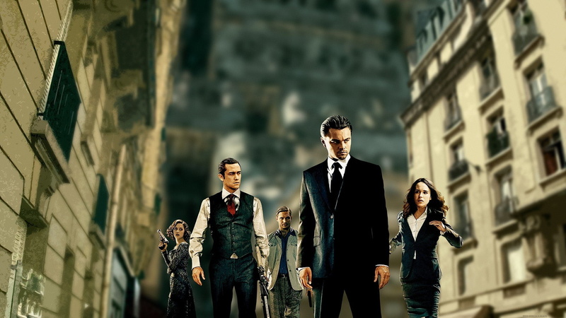 Leonardo Dicaprio, Arthur (Inception), 1080P, Joseph Gordon-levitt, Inception, Marion Cotillard, Tom Hardy, Ellen Page, Eames (Inception), Ariadne (Inception)