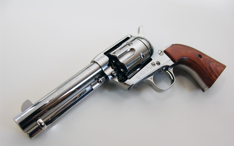 Colt Revolver, Weapons, 1080P