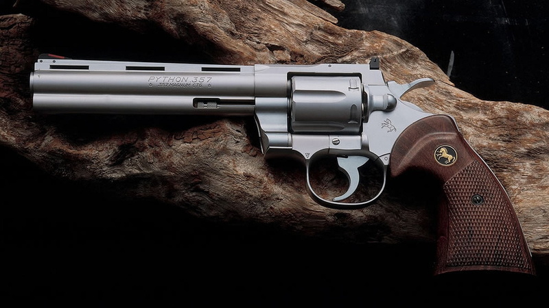 Colt Python Revolver, Weapons, 1080P