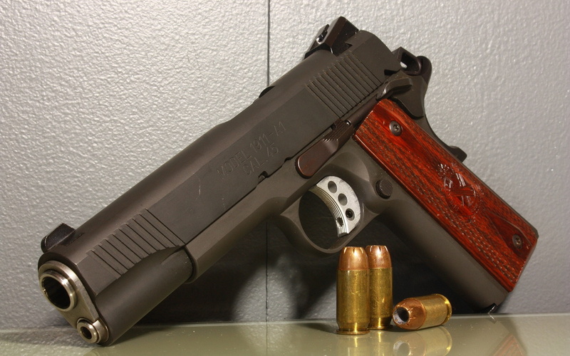 2K, springfield armory 1911 pistol