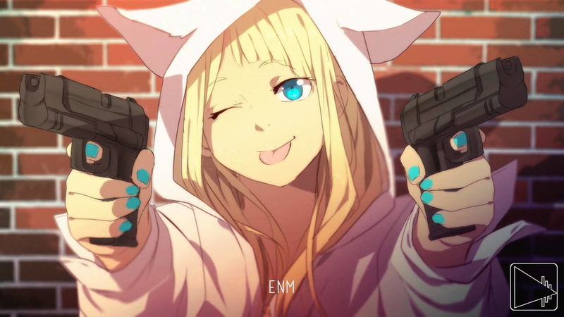 real people, technology, human face, Original, Girl, Anime, human representation, creativity, day, Blonde, art and craft, Heckler and Koch USP, human body part