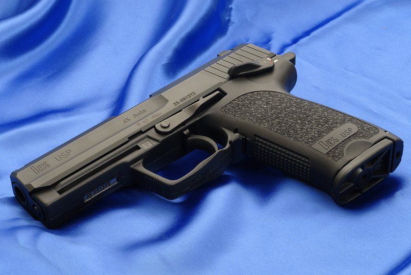 USP, Yusp, pistol, Gun, Weapons, 2K, Heckler Koch, black