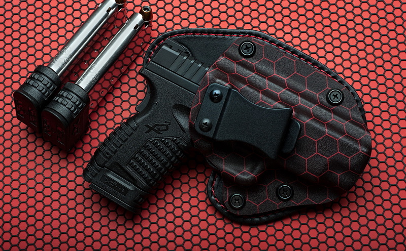 weapons, Springfield XDS .45 ACP 4, cartridges, 1080P, gun