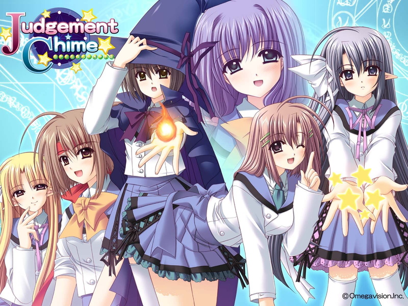 kannagi sayuka, people, nishimata aoi, celebration, magic, chime, group of people, female likeness, girls, human representation, judgment chime, arts culture and entertainment
