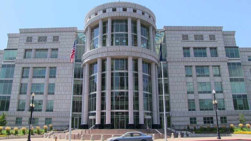 judge, salt lake city, patriotism, justice, office building exterior, no people, day, low angle view, outdoors, sky, building exterior, architecture, federal