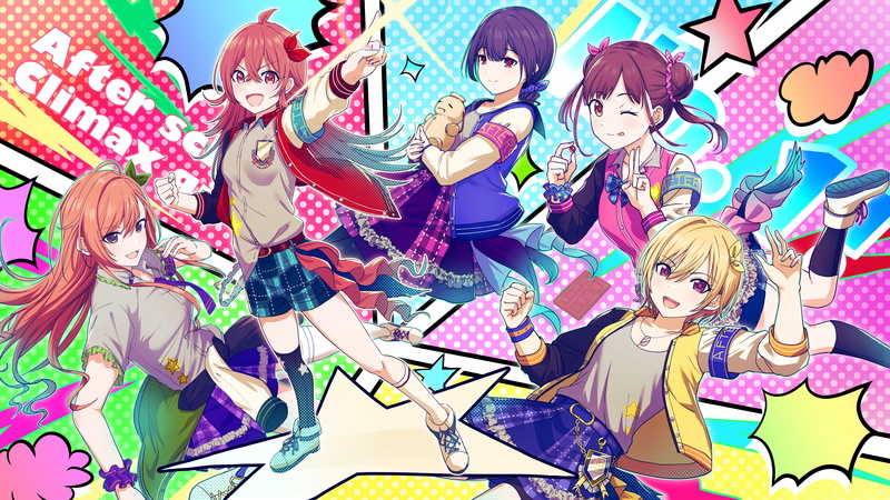 The Idolmaster: Shiny Colors, Rinze Morino, arisugawa natsuha, 4K, Sonoda Chiyoko, colorful, Misaki Nonaka, Kaho Komiya, anime, Juri Saijou, anime girls