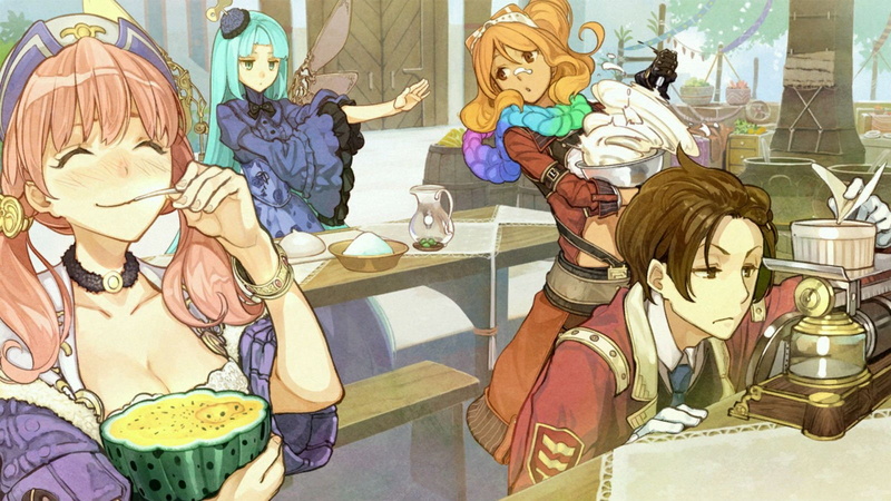 720P, malier, dusk, game, sea, shallie alchemists, escha, jurie, solle, crotze, odileia, atelier, grumman