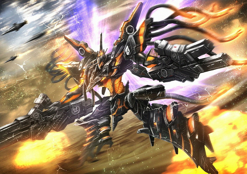 720P, gun, azul, armored, weapon, ze l, mecha, core, day, verdict