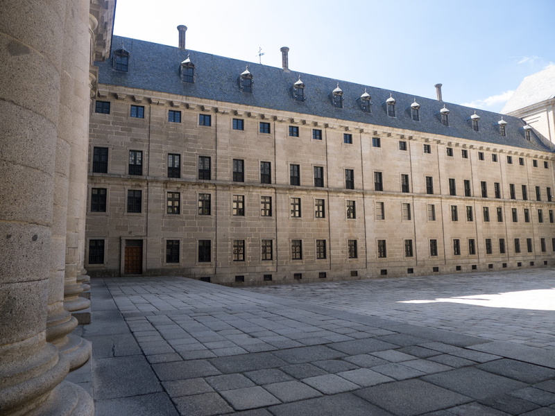 outdoors, colonnade, spain, architecture, colossal, no people, history, 2K, building exterior, the past, Building, law, prison, prison cell, justice - concept