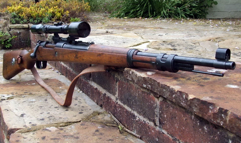 aggression, metal, scope, old, weapon, K-98, rifle, cannon, hunting, tactical, conflict, army, security, war, brown, gun, 1080P, architecture, the past