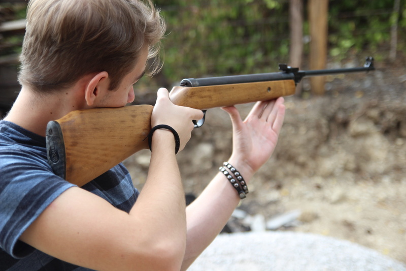 headshot, day, shooting, aiming, young, nature, sport, outdoor, modern, shooter, people, pistol, leisure, black, 5K, hunting, range, aim, gun, person