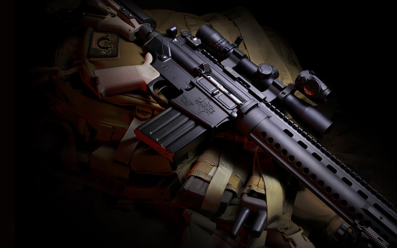 Larue Tactical, optics, 1080P, carabiner, weapons