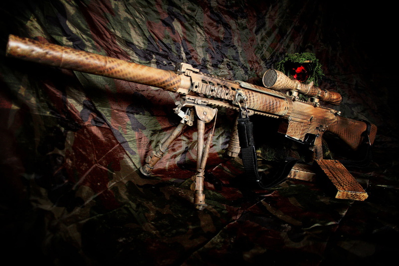 weapons, rifle, SR-25, 1080P, sniper, self-loading