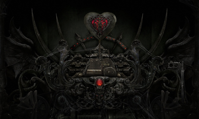 shape, backgrounds, 1080P, indoors, mechanism, transportation, web, pattern, old, elegance, medieval, symmetry, art, antique, design, symbol, the dark background
