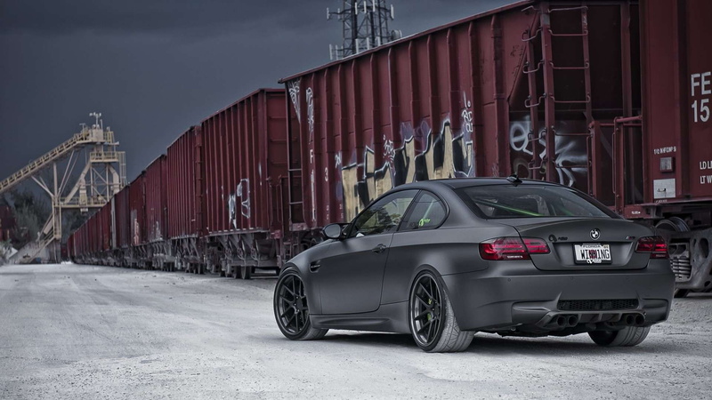 train, car, BMW, BMW M3, 1080P, BMW Active, graffiti