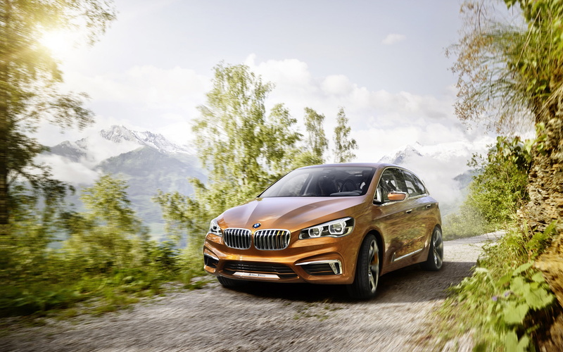 bmw concept, concept, 2K, beautiful, active, tourer, bmw concept car, bmw concept active, bmw