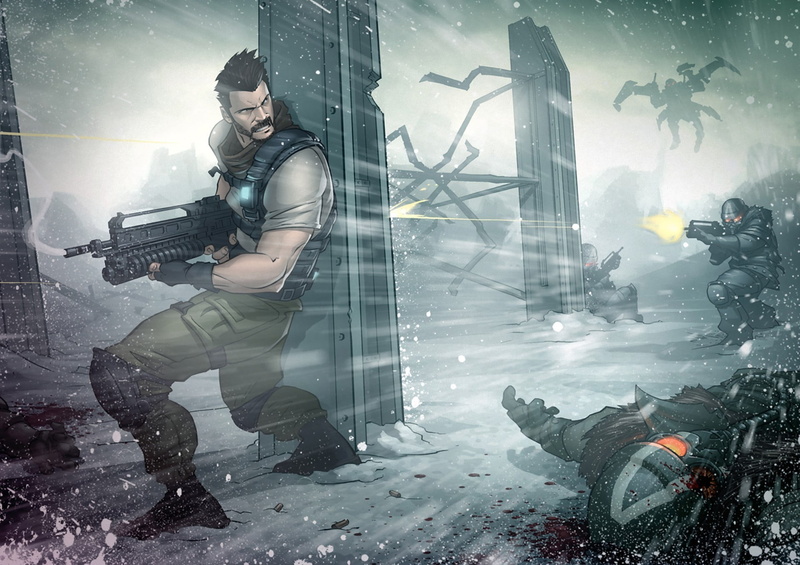 military uniform, army soldier, military, adult, government, special forces, men, gun, security, conflict, fighting, 1080P, aggression, video games, Killzone