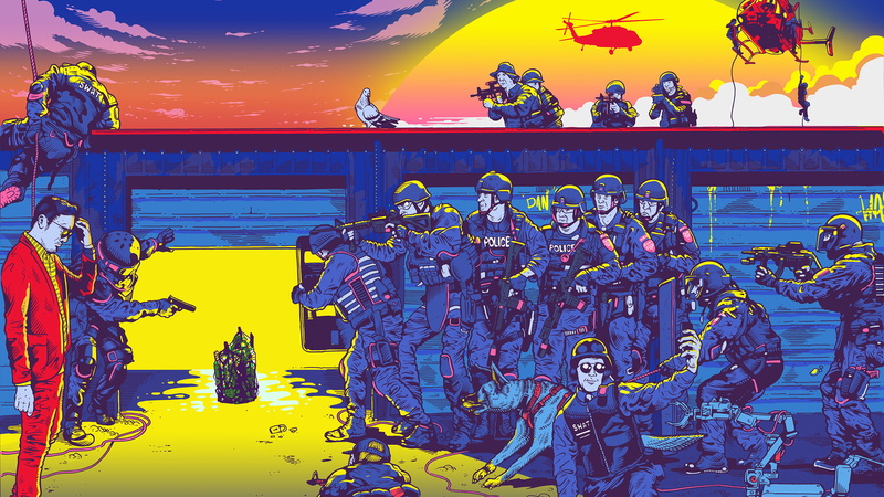 1080P, weapon, selfies, helicopters, SWAT