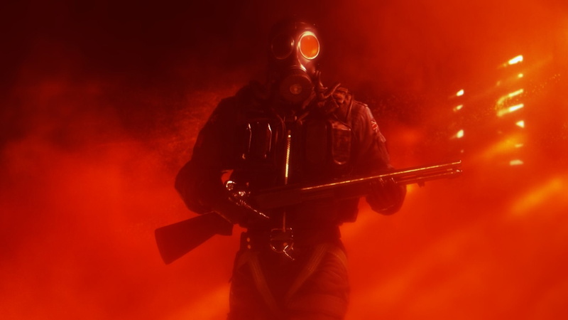SWAT, Rainbow Six: Siege, Gas Masks, red, video games, weapon, 1080P