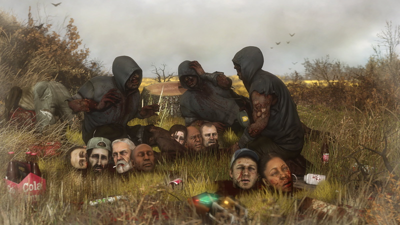 men, creativity, togetherness, heads, Zoey, males, celebration, craft, Rochelle, art and craft, Painting Hunters at Rest, smiling, land, spooky, group Of People