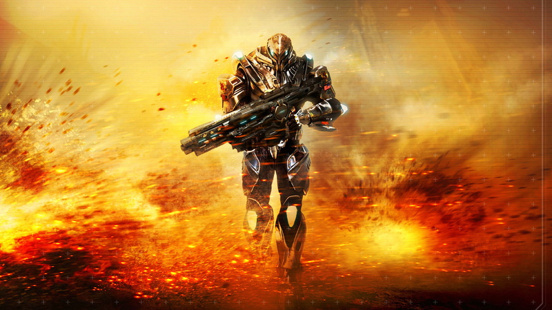 shooter, futuristic, 2K, fps, sci-fi, action, fighting, section, suit, armor, warrior