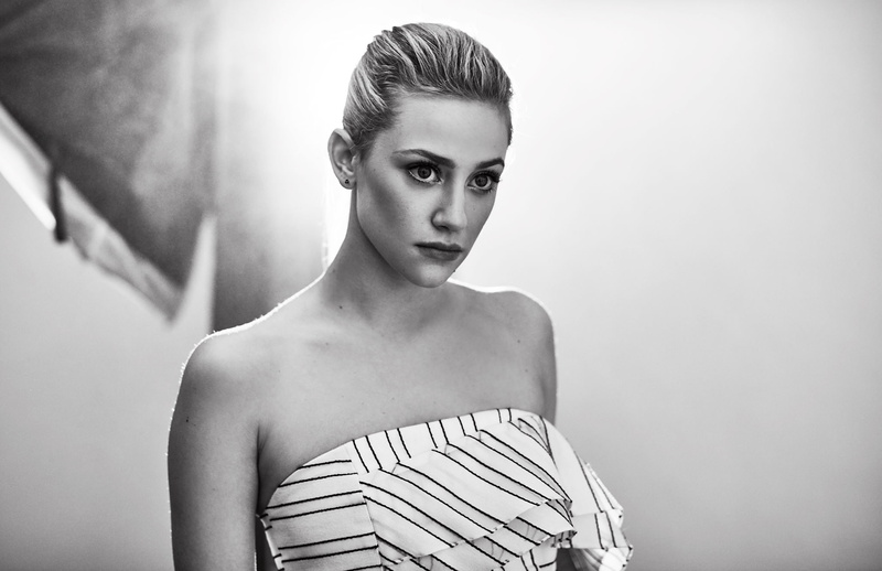 reinhart, black, white, 1080P, blonde, lili, monochrome