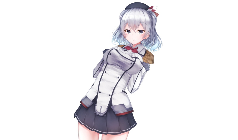 young adult, skirt, hat, indoors, women, silver hair, portrait, looking at camera, copy space, young women, beauty, lifestyles, three quarter length, anime girls