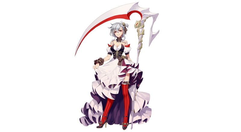 Anime, Scythe, 1080P, Girl, Romantic Saga of Beauty and Devil