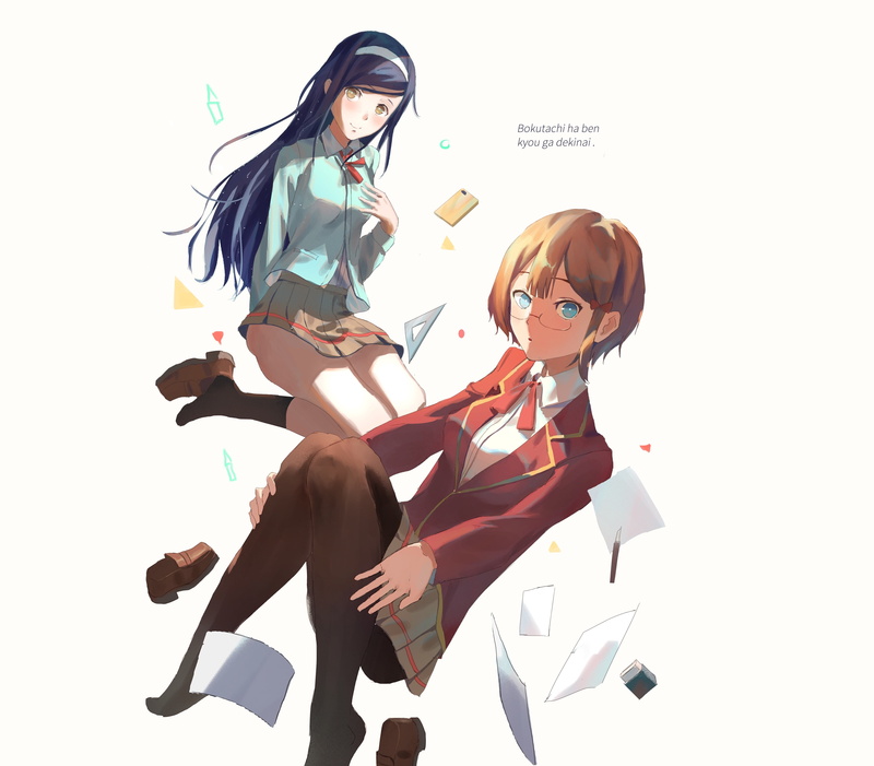 We Never Learn, Anime, Rizu Ogata, Fumino Furuhashi, 4K