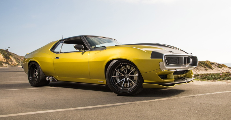 Car, AMC, Muscle, AMC Javelin, 1080P, Yellow