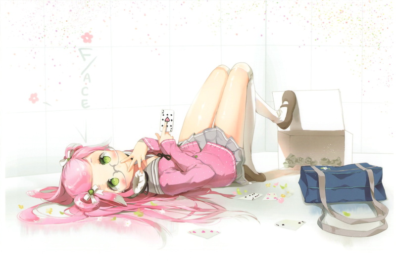 hair, anmi, long, pink, 2K, original, glasses